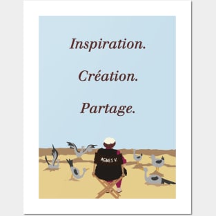 Inspiration, creation, partage Posters and Art